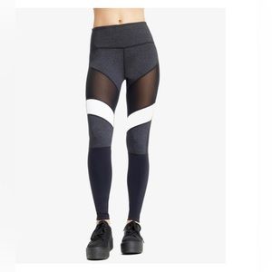 VMMA leggings with mesh detail